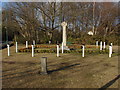 SU9461 : The war memorial, West End by Alan Hunt