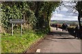 Westleigh : Village Sign & Road