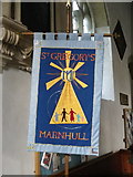 ST7818 : Banner, St Gregory's Church by Maigheach-gheal