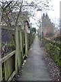 Footpath - off Brackenhill Drive