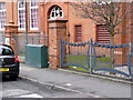 SO9199 : Wolverhampton College railings by Alan Murray-Rust