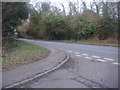 Junction of Chequers Lane and Dorking Road