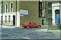 West end of Globe Street, SE1, 1988