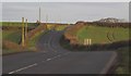 A3124 north of Langmead Farm