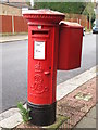 Edward VII postbox, Tennyson Road / Marion Road, NW7