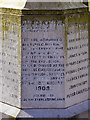 Maypole Colliery Memorial - Inscription