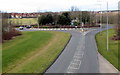 The last roundabout on Chaffron way