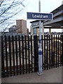 Station sign, Lewisham Railway Station SE13