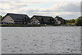 Hotel and leisure centre on Willen lake