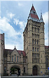 SJ8496 : University of Manchester tower, Oxford Road, Manchester by Stephen Richards