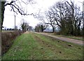 Green Lane goes into the Vale of Belvoir