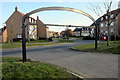 Grange farm through the dog walkers