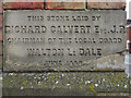 Walton Le Dale Local Board Offices (foundation stone)