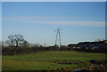 Pylon on the edge of Stafford