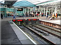 Buffers at the end of the line, Swansea railway station