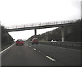 A92 approaching  bridge carrying a farm road