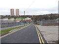 Crow Nest Lane - looking towards Ring Road Beeston