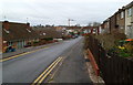 Looking north along Hollybush Avenue, Malpas, Newport