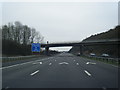 M6 south passes under Beechdale Lane