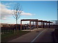 Wooden Bike Sheds near Newfield School