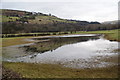 Flooded field in the Goyt Valley