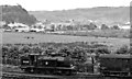 Eastward view outside Oban, with CR 0-4-4T at the Locomotive Depot