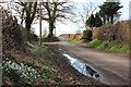 Mill House Farm entrance Marton Lane, Gawsworth