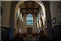 TR0546 : Interior looking west, Wye Church by Julian P Guffogg