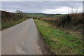 Road to the south of St Teath