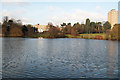 SP0584 : Lake at the Vale, University of Birmingham by Phil Champion
