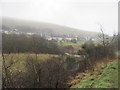 Looking towards Gilfach Goch