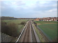 Railway towards Sleaford