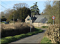 2012 : Entering Chewton Mendip on Cole