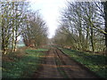 Farm track (former railway towards Lincoln)