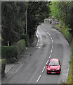 Nantwich Road entering Middlewich, Cheshire