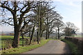 Shellow Lane at Clover Bank Organic Farm entrance