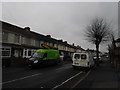 Vans in Rydal Road