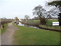 Canal moorings in Whitchurch