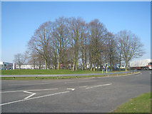 SU6253 : Houndmills roundabout by Mr Ignavy