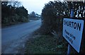 Shurton : Shurton Village Sign & Road