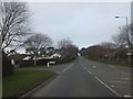 A3125 passing between housing estates