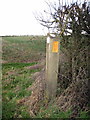 Bridleway marker