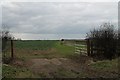 Entrance to fields near Yawthorpe