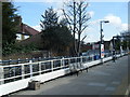 Northwood Hills station platform, eastbound