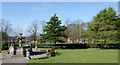 SO9097 : Landscaped grounds of the Royal Wolverhampton School by Roger  Kidd