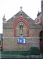 St Michael & St George, Wilcox Road, Fulwell - Niche