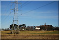 Pylon on the edge of Tamworth