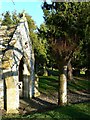 South porch and churchyard, St Andrew