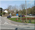 Cwmfelinfach car park and recycling area