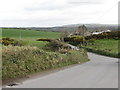 View east along the Ballyholland Road